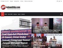 Tablet Screenshot of indopolitika.com